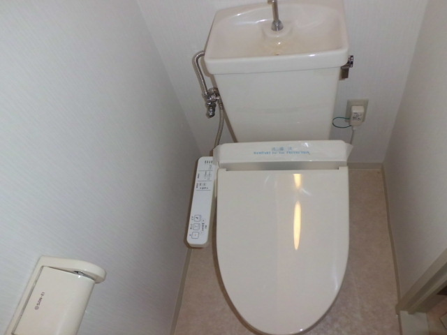 ユニーブル六甲　南棟のトイレ|トイレもきれいです