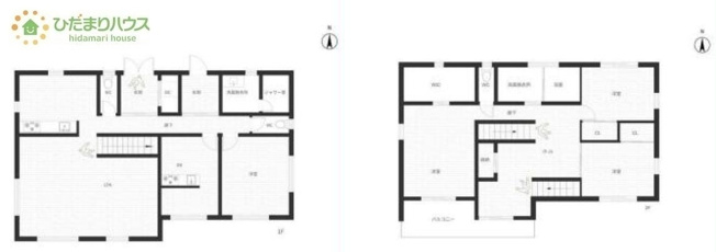 【間取り】 | つくば市さくらの森　中古戸建 | 二世帯住宅向きの間取りです！！