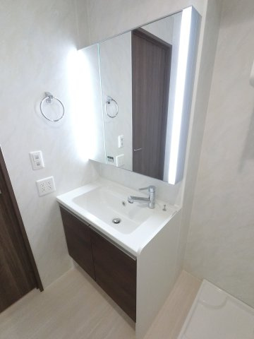 D-ROOM都賀2丁目Ⅱ－A棟の独立洗面台