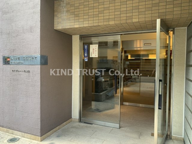 ライブコート北梅田のエントランス|毎日通るエントランスはこのようになっています