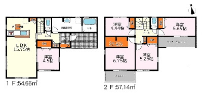 西尾第68一色町一色　新築分譲住宅　全2棟　2号棟