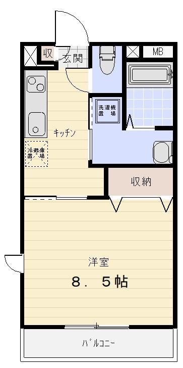 High Jumpの間取り