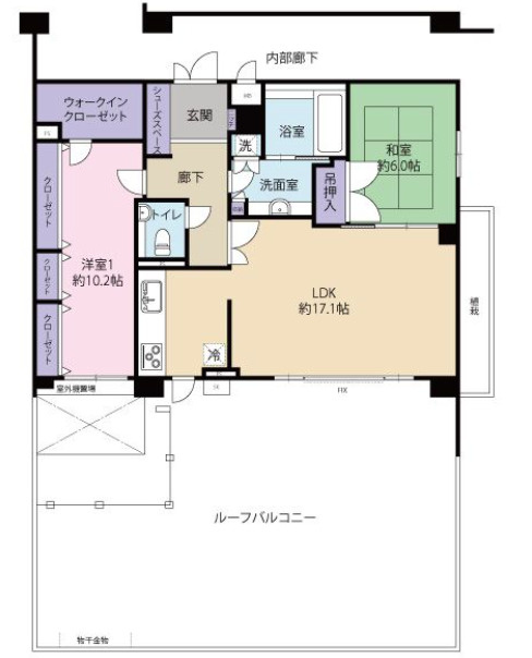 デリードヴィンテージ芦屋川山手光風館の間取り