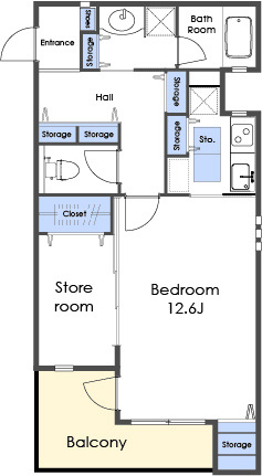 ロゼオヒルの間取り|R01・03