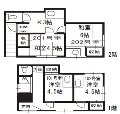 メイクハウス小岩の間取り