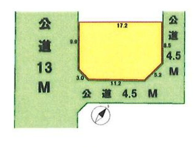 【区画図】 | 毛呂山町目白台4丁目 | 全1棟