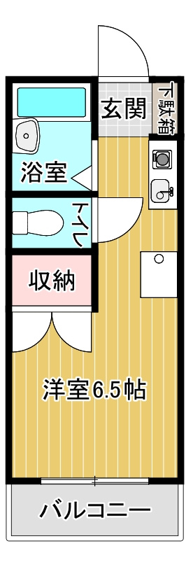 ハイツエクシードⅡの間取り