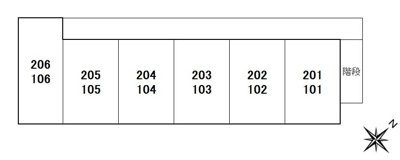 【区画図】 | パナハイツ福田