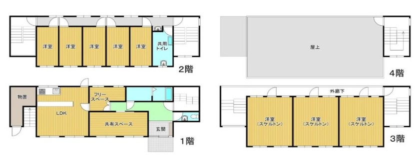 小代ビルの間取り