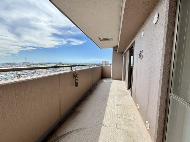 ファミール岸和田プレジオのバルコニー