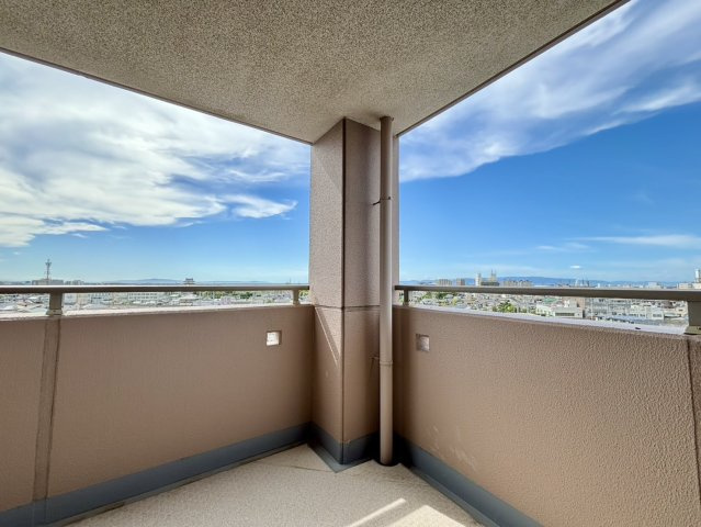 ファミール岸和田プレジオのバルコニー