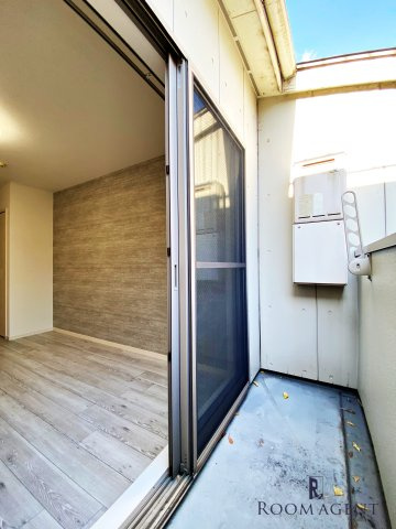 クレフラスト坂井戸のバルコニー