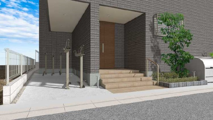 ｗａｒｍｅｒ　Ｏｒｔ　バルマオルトのロビー|耐震・耐火構造の旭化成へーベルメゾン