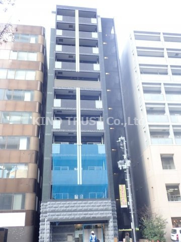 プレサンス南森町ライズの外観|落ち着いた雰囲気の外観です