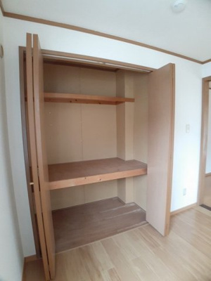 【収納】 | メゾンドーレⅢ | 大きなスペースがあり、収納には困りません