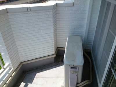 【バルコニー】 | ジョイリバ－Ⅱ | 外からの目が気にならないバルコニーで洗濯物が干せます