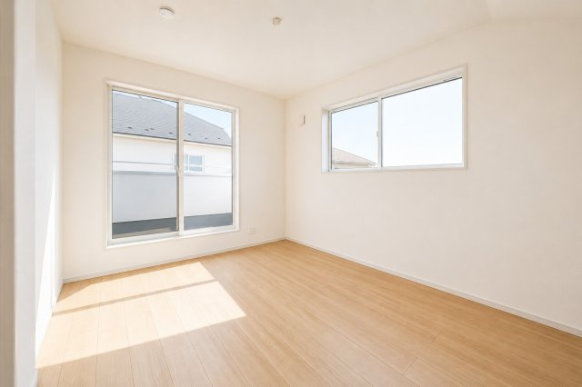 緑豊かな新井町｜収納充実（SIC・パントリー・小屋裏）×駐車2台｜制震ダンパー搭載の安心住宅★仲介手数料無料★の洋室