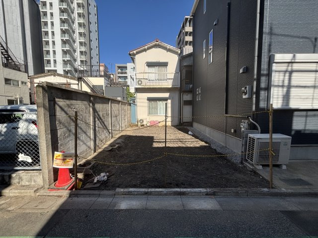 荒川区東尾久４丁目　建築条件付き売地の外観|2025年7月撮影