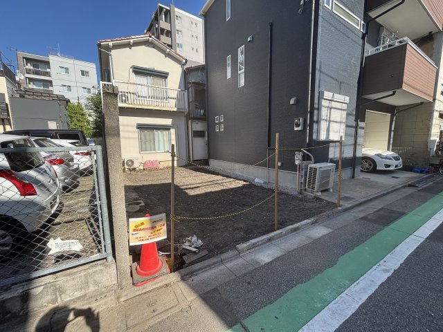 荒川区東尾久４丁目　建築条件付き売地の外観|2025年7月撮影