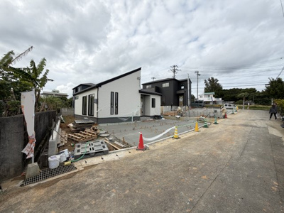 【前面道路含む現地写真】 | 金武町金武（全4棟） | ※南東側公道4.8m♪