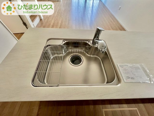 東初石13期　新築戸建　1号棟のキッチン|広々としたシンク！