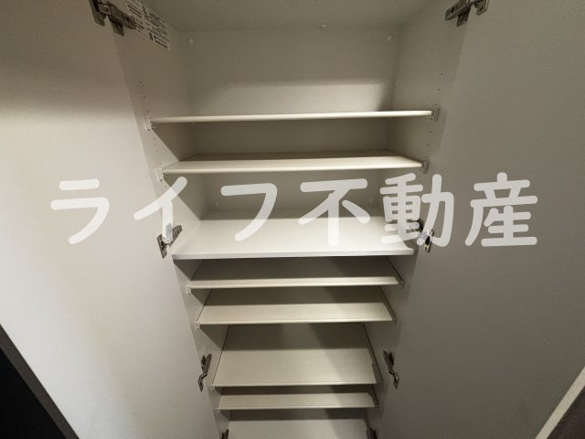 リヴェント森ノ宮の収納|小物を収納するのに便利です