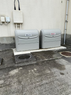 【その他共用部分】 | マンション青い木 | ゴミ置き場