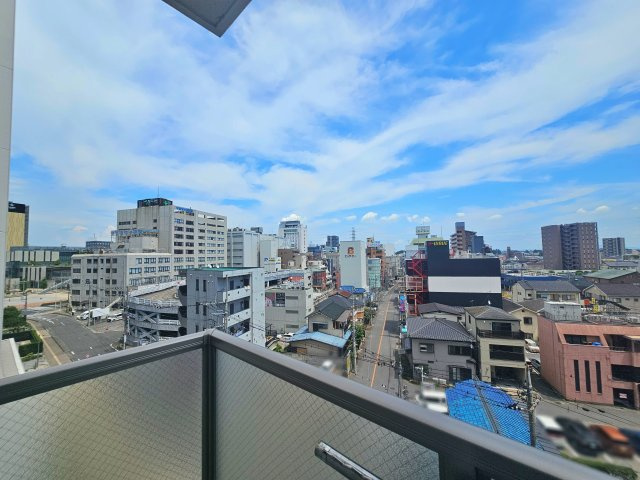 センチュリー宇都宮弐番館の展望|バルコニーからの眺めです♪