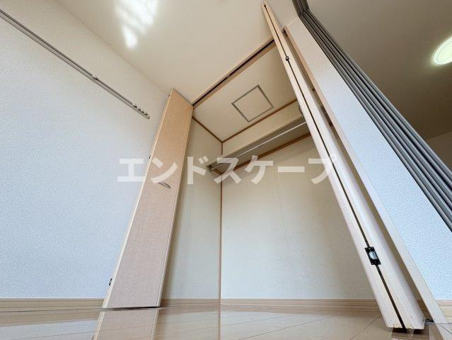 アメニティー　Ａの収納|高崎、前橋のお部屋探しはエンドスケープまで！お客様の理想お聞かせ下さい♪