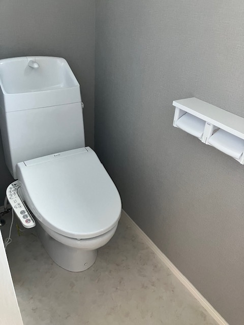 プランドールのトイレ|ウォシュレット付き