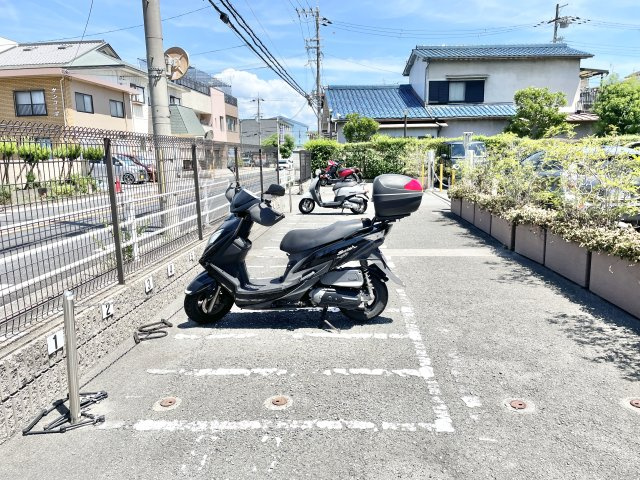 Ｍプラザ枚方弐番館の駐輪場
