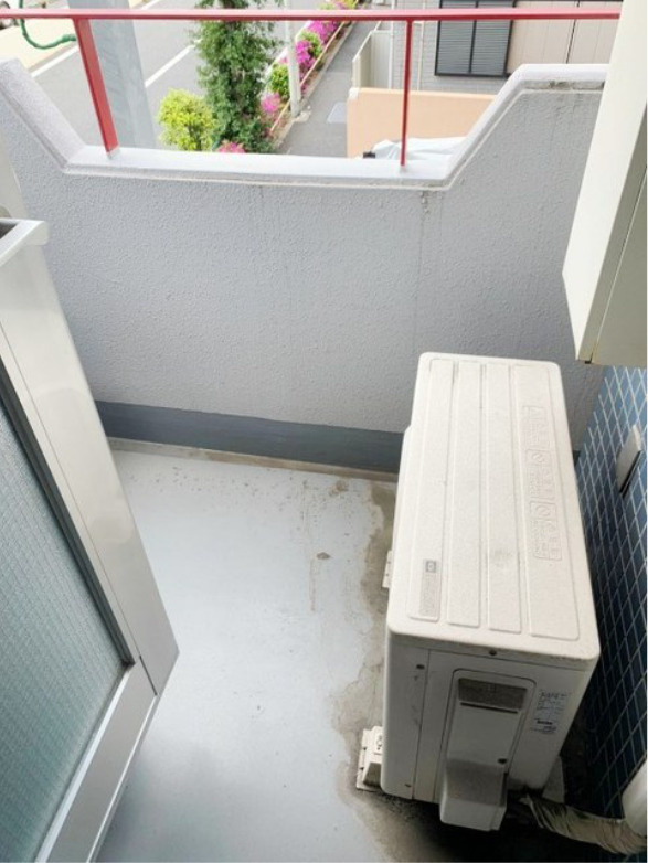 マートルコート駒沢大学　駒沢大学・駒沢公園徒歩圏内　Luup有　24時間ゴミ出し可　のバルコニー