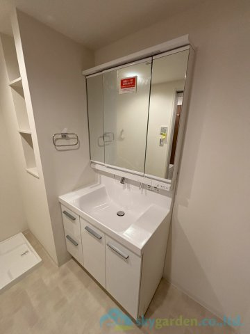 エクラン本厚木の独立洗面台