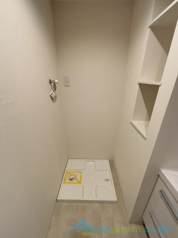 エクラン本厚木のランドリースペース