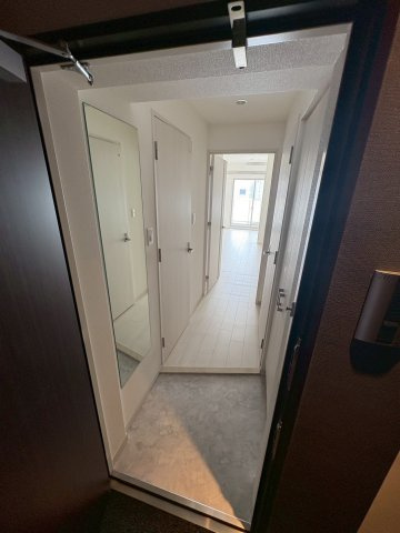 大阪市福島区玉川３丁目の賃貸マンションの玄関