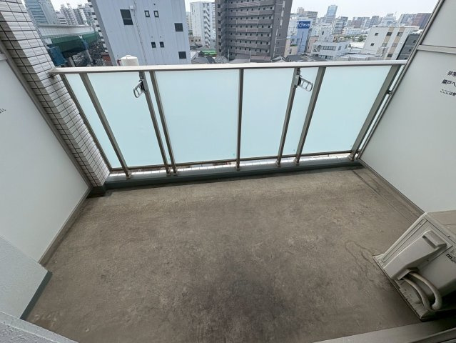 大阪市福島区玉川３丁目の賃貸マンションのバルコニー
