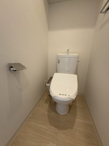 大阪市福島区玉川３丁目の賃貸マンションのトイレ