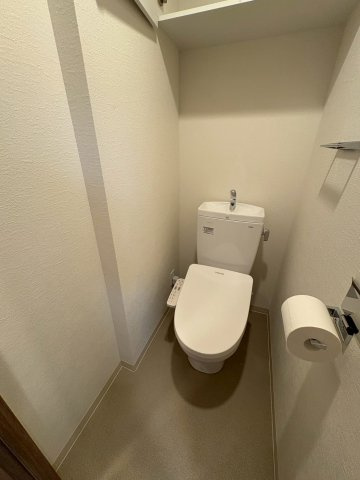 大阪市西区南堀江２丁目の賃貸マンションのトイレ