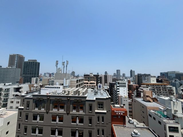 大阪市中央区内平野町２丁目の賃貸マンションの展望