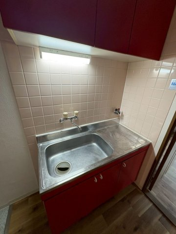 大阪市西区新町１丁目の賃貸マンションのキッチン