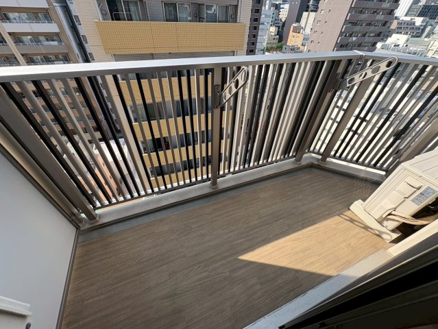 大阪市西区京町堀１丁目の賃貸マンションのバルコニー