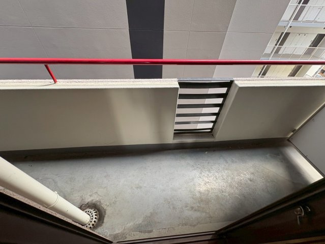 大阪市西区川口３丁目の賃貸マンションのバルコニー