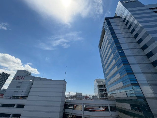 大阪市福島区海老江１丁目の賃貸マンションの展望