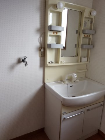 MJコーポⅡの洗面所