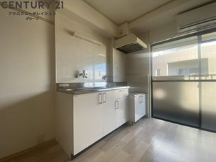 園田岡崎ハイツのキッチン