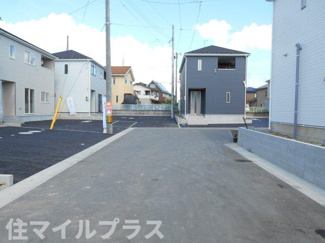 【前面道路含む現地写真】 | 郡山市富久山町福原新築一戸建て10棟 | 前面道路含む現地写真です
