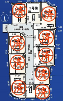 【区画図】 | 郡山市富久山町福原新築一戸建て10棟