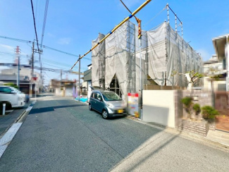 【前面道路含む現地写真】 | 南花田町　新築一戸建 | 【周辺施設もご紹介可能】お住まいになった際のイメージをお持ちいただくため、周辺施設へのご案内も致します♪お気軽にお申し付けください！
