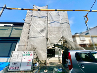 【外観】 | 南花田町　新築一戸建 | ゆとりのある洗面室ですよ♪朝の身支度もスムーズにできますね！