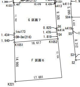 【区画図】 | 太田市由良町　分譲地